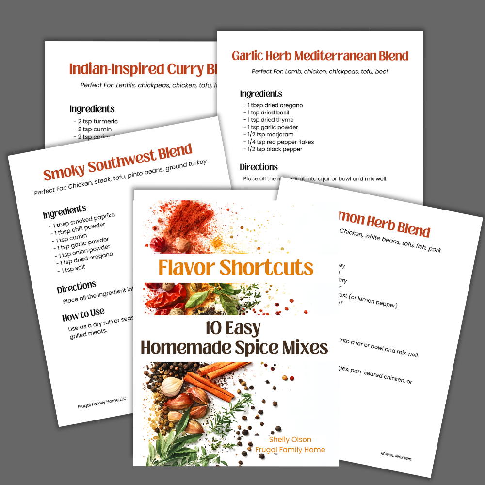 Flavor Shortcuts: 10 Easy Homemade Spice Mixes