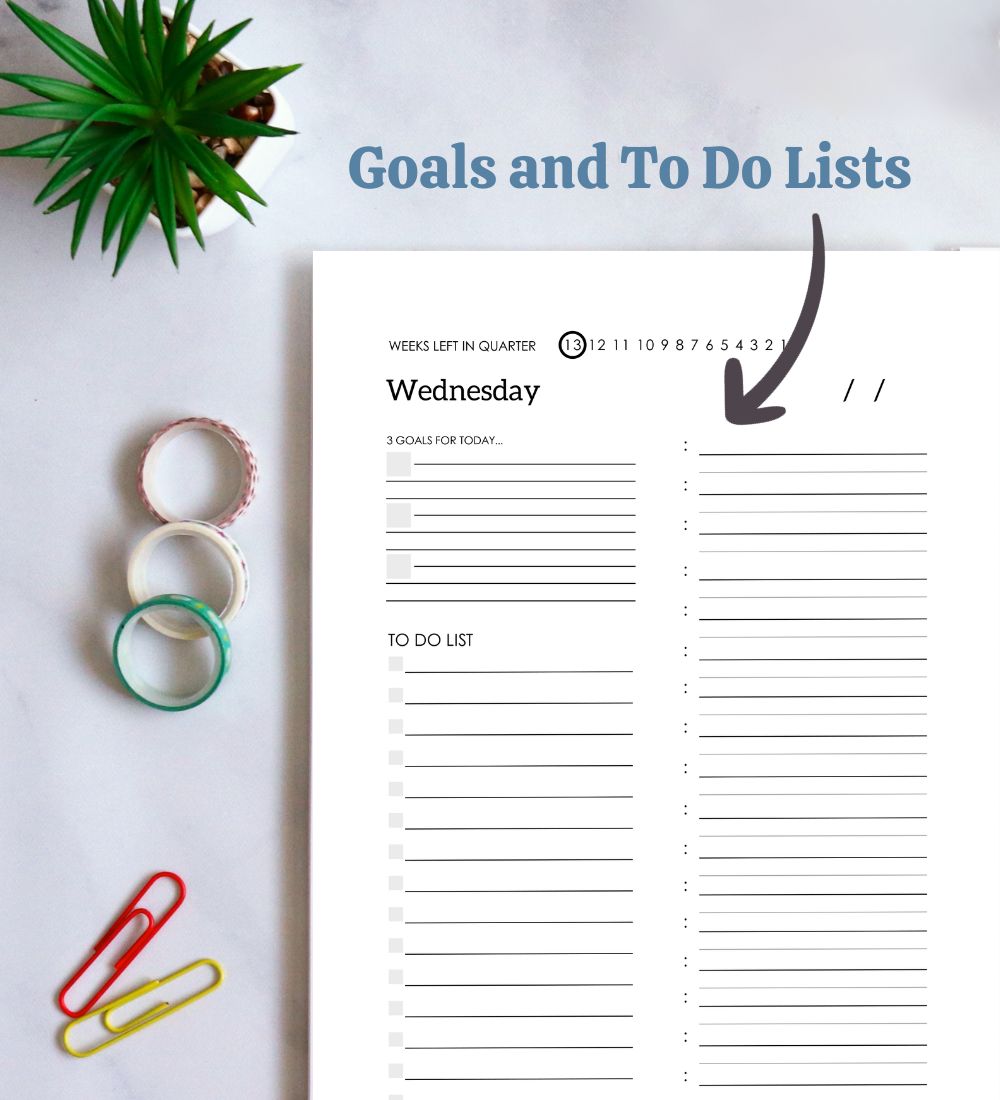 Quarterly Planner