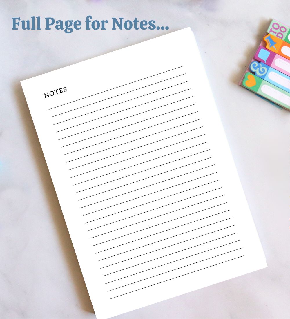 Quarterly Planner