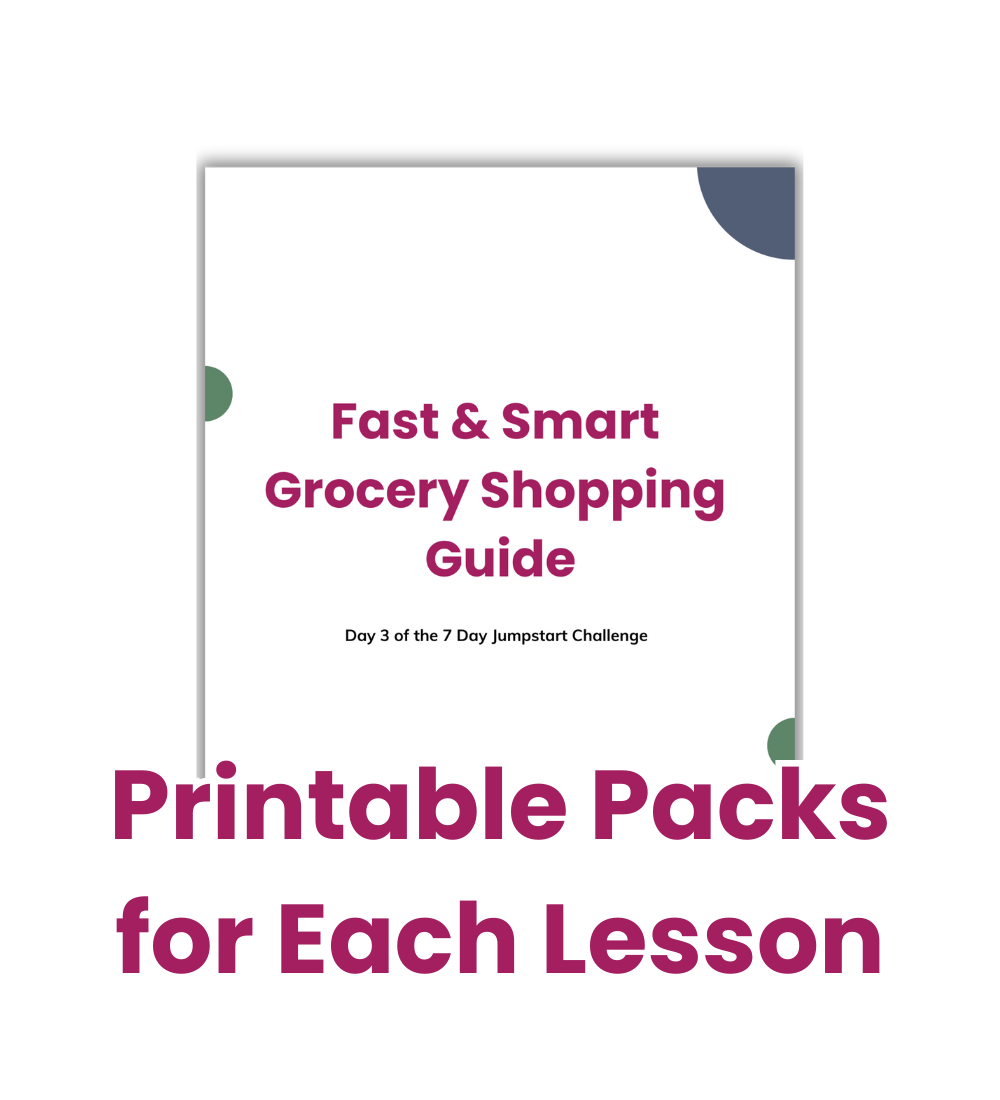 Each daily lesson has printables to help you implement what you are learning.