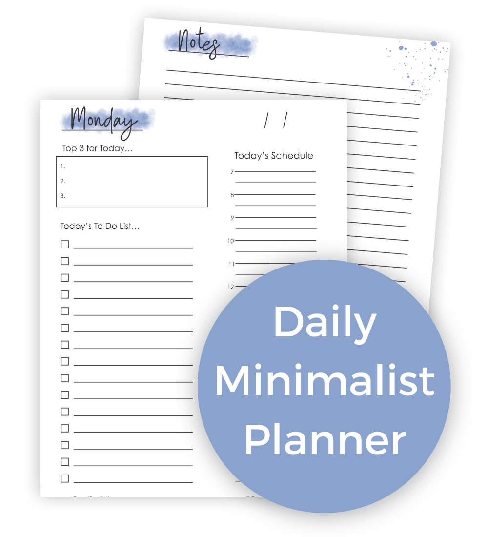 The Daily Minimalist Planner: Your Path to Streamlined Productivity