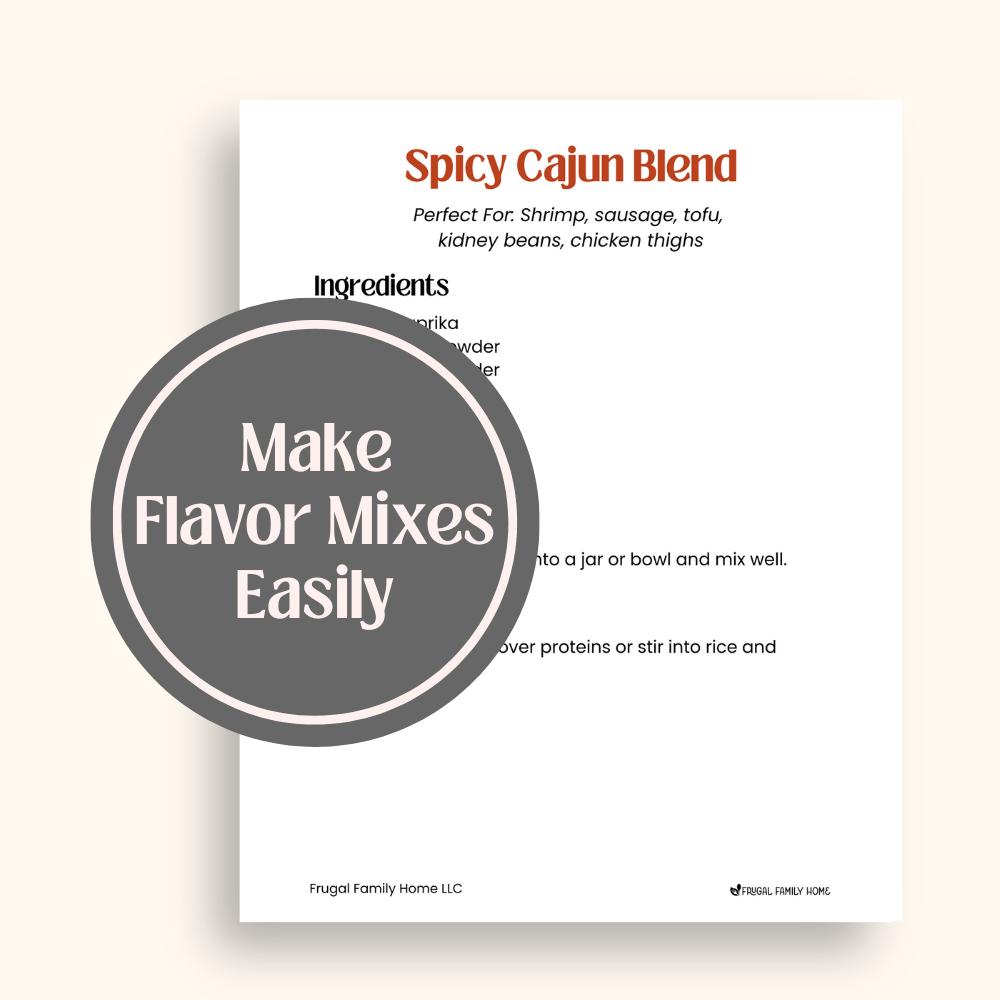 Flavor Shortcuts: 10 Easy Homemade Spice Mixes