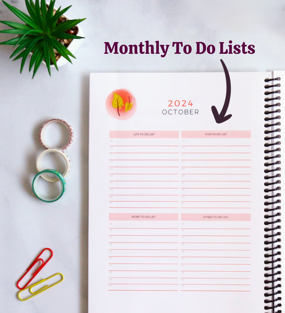 2024 Weekly Balance Planner, Stay Organized and Achieve Your Goals