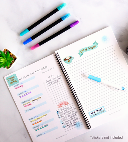 2024 Weekly Balance Planner, Stay Organized and Achieve Your Goals