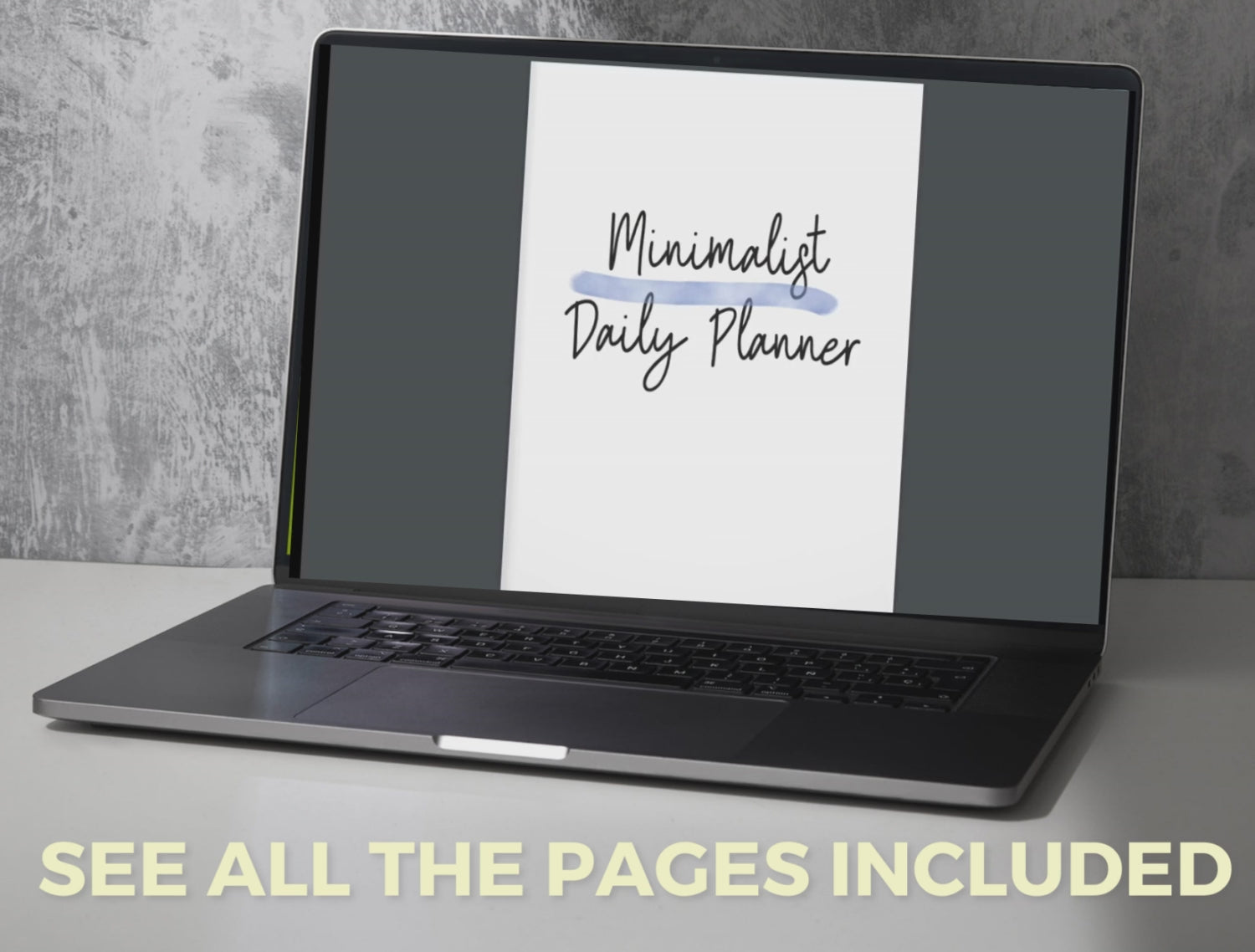 The daily minimalist planner video to show all pages. 
