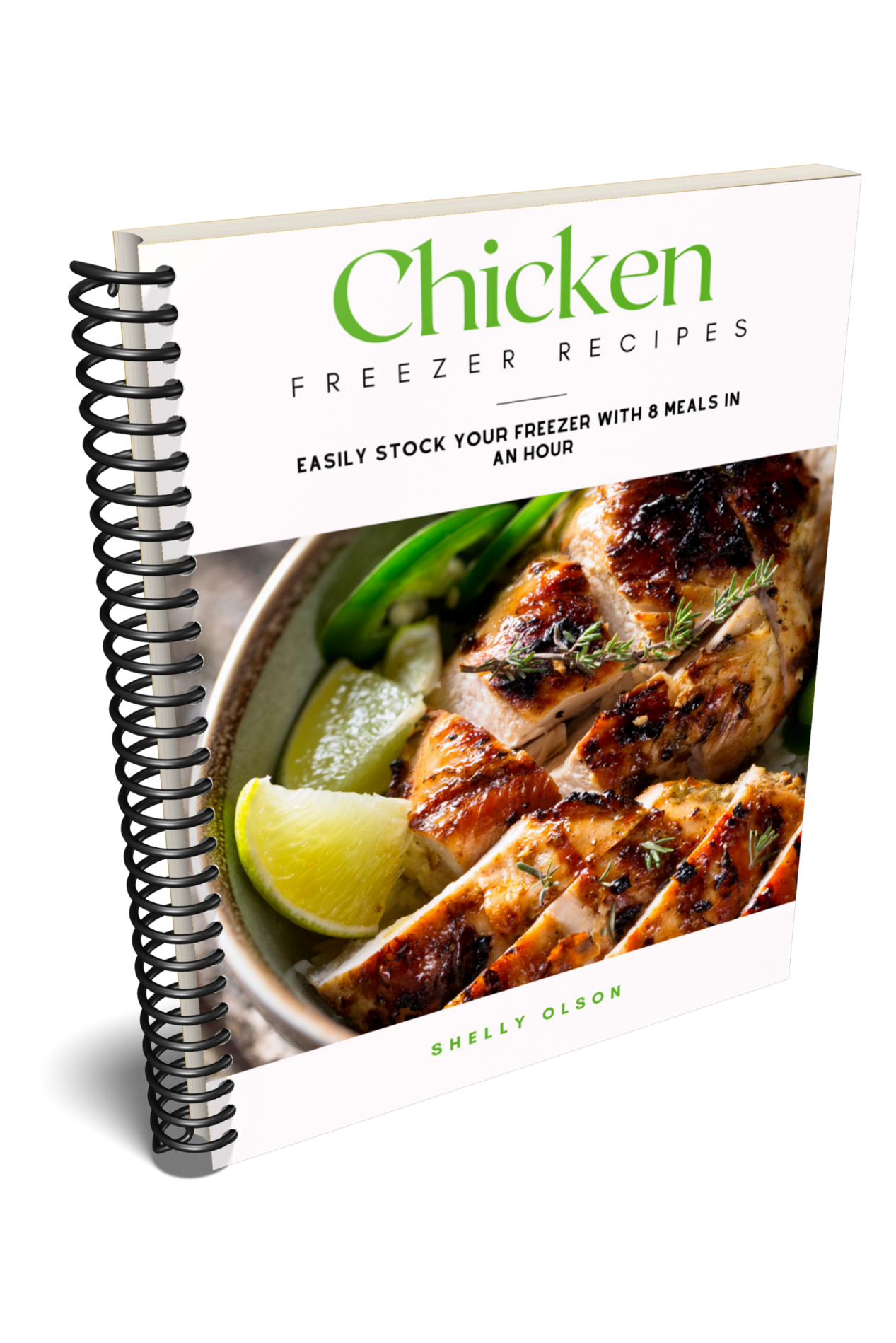 Get the 8 chicken recipes in an hour cookbook.